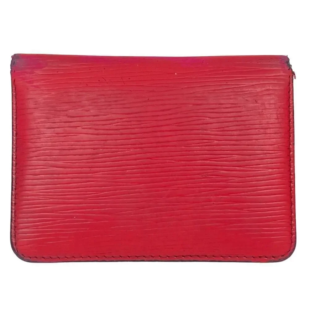 LOUIS VUITTON Epi Leather Card Holder